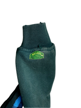 Load image into Gallery viewer, EXCLUSIVE TERRY FLEECE ZIP HOODIE - GREEN STITCH