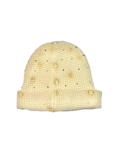 Load image into Gallery viewer, Exclusive Cream "Burnt Gem head" Beanie
