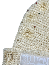 Load image into Gallery viewer, Exclusive Cream "Burnt Gem head" Beanie

