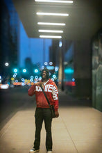 Load image into Gallery viewer, RED “JERSEY” Zip-Up
