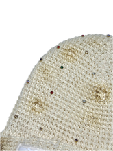 Load image into Gallery viewer, Exclusive Cream "Burnt Gem head" Beanie
